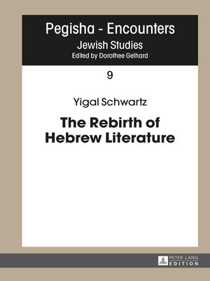 cover image of The Rebirth of Hebrew Literature
